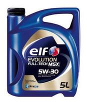 alyva 5w30 senukai - Automobilio variklio tepalai Elf Evolution FT MSX 5 W / 30, 5L - 1 nuotrauka