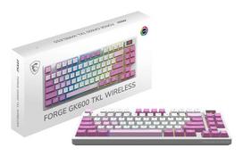 gaming keyboard - KEYBOARD GAMING VIOLET US/FORGE GK600 TKL W VIOLET MSI | FORGE GK600 TKL W VIOLET US - 3 nuotrauka