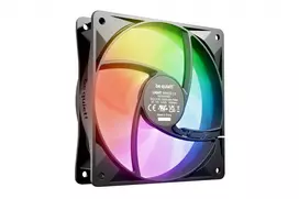 korpusas be quiet! - be quiet! Light Wings LX 120 mm PWM Reverse Juodas (Black) - 4 nuotrauka