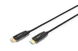 akai - ASSMANN HDMI AOC Hybrid-fiber connection cable Type A M/M 15m UHD 8K60Hz CE gold bl - 2 nuotrauka