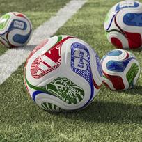 futbolas - Futbolo kamuolys Adidas FIFA World Cup 26™ Trionda Club JD8028, 4 dydis - 2 nuotrauka