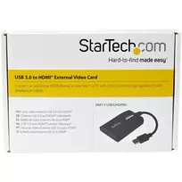 usb to hdmi adapter - StarTech USB 3.0 į HDMI adapteris USB32HDPRO Juodas (Black) - 7 nuotrauka