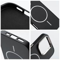 iphone 12 mini dekliukas - Oem Originalus FRAME MAG COVER dėklas, suderinamas su „MagSafe“, skirtas IPHONE 12 MINI, juodas - 5 nuotrauka