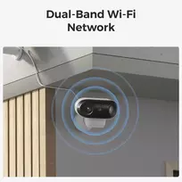 kamera wifi 4k - Reolink Argus 4 Pro 4K 180° Dual-Lens Wi-Fi 6 Baterija (Balta) - 6 nuotrauka