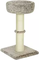 guolis kaciu - PawHut draskyklė katėms, 87 cm aukščio, su guoliu, storu stulpu, sizalio draskymo stulpais, katėms iki 6kg, vidaus naudojimui, ruda - 1 nuotrauka