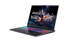 ryzen ai 8 - Acer Nitro 18 AI AN18-61-R25V, Obsidian Black, 18", WQXGA, AMD Ryzen AI 7, 16 GB, 1 TB, NVIDIA GeForce RTX 5060, Windows 11 Home (Juodas) - 8 nuotrauka