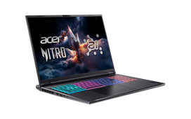 ryzen ai 8 - Acer Nitro 18 AI AN18-61-R25V, Obsidian Black, 18", WQXGA, AMD Ryzen AI 7, 16 GB, 1 TB, NVIDIA GeForce RTX 5060, Windows 11 Home (Juodas) - 9 nuotrauka