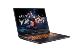 rtx 17 3 - Acer Nitro V 17 AI ANV17-41-R3C8, AMD Ryzen 5 240, 16 GB, 512 GB, 17.3", NVIDIA GeForce RTX 5050, Obsidian Black (Juodas) - 11 nuotrauka