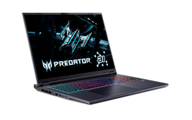 intel core ultra 32gb - Acer Predator Helios Neo 18 AI PHN18-72-75PV, Intel Core U7-255HX, 32 GB, 1 TB, 18", NVIDIA GeForce RTX 5060, Abyssal Black (Juodas) - 9 nuotrauka