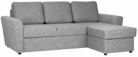 sofa lova home4you - Kampinė sofa-lova Home4You INGA, pilka (Grey) - 1 nuotrauka