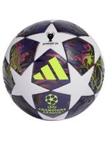Futbolo kamuolys Adidas UCL 25/26 Final League J350 JX9098, violetinė-balta (Purple-White)