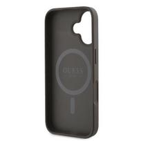 16 plus iphone - Guess "PU Leather 4G Colored Ring MagSafe Case iPhone 16 Plus" Brown - 3 nuotrauka