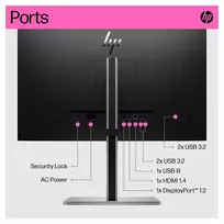 abbis - HP E24t G5 23.8", IPS, FHD, 75Hz, jutiklinis ekranas - 4 nuotrauka