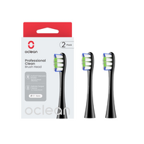 oclean galvutes - Oclean Professional Clean P1C5 B02 dantų šepetėlio galvutės, juodos 2 vnt. - 4 nuotrauka