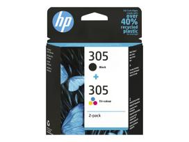hp 305 - Hewlett-Packard HP 305, j (magenta), 3.5 ml - 2 nuotrauka
