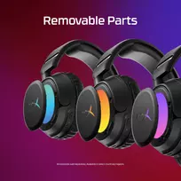 belaides ausines - HyperX Cloud Flight 2 Juodas (Black) - 7 nuotrauka