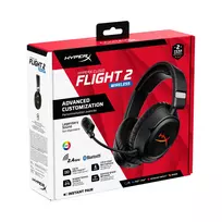 belaides ausines - HyperX Cloud Flight 2 Juodas (Black) - 9 nuotrauka
