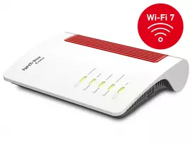 wifi marsrutizatorius - AVM FRITZ!Box 6670, balta (White) - 7 nuotrauka