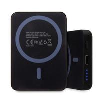 5000mah powerbank magsafe - BMW BMPBMS5K22PGVK 5000mAh, 15W, MagSafe, juodas (black) - 3 nuotrauka