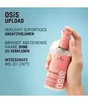 200 c - Apimties suteikiantis kremas plaukams Schwarzkopf Osis+ Upload Volume Creme (2) 200 ml - 5 nuotrauka