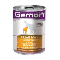 monge konservai - Monge Gemon Chunks Adult Mini Chicken 415g - 2 nuotrauka