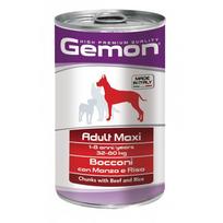monge konservai - Monge Gemon Chunks Adult Maxi Beef 1250g - 2 nuotrauka