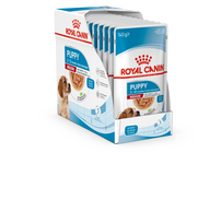 royal canin shn - Šlapias šunų maistas Royal Canin Puppy Medium, 0.14 kg - 2 nuotrauka