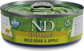 n d kaciu - Šlapias kačių maistas Farmina N&D Prime Wild Boar & Apple, šernienos mėsa/obuoliai, 0.07 kg - 6 nuotrauka