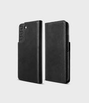 flip telefonai - Ringke "Folio Signature" Odinis Dėklas Samsung Galaxy S22+ (S22 Plus) Juodas (Black) - 4 nuotrauka