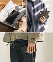flip telefonai - Ringke "Folio Signature" Odinis Dėklas Samsung Galaxy S22+ (S22 Plus) Juodas (Black) - 13 nuotrauka
