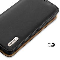 flip telefonai - Dux Ducis Hivo dėklas Samsung Galaxy S23   atverčiamas dėklas dėklas stovas RFID blokatorius juoda - 22 nuotrauka