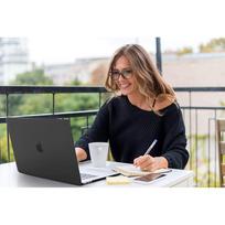 apple macbook air m5 - Tech-Protect SmartShell dėklas Apple MacBook Air 13" M2/M3/M4 - Skaidrus (Crystal Clear) - 2 nuotrauka