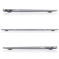 m4 air 13 - Tech-Protect SmartShell dėklas Apple MacBook Air 13" M2/M3 (Skaidrus ir blizgus) - 4 nuotrauka