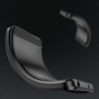 iphone 16 deklas - Hurtel Anglies Silikoninis Dėklas iPhone 16 Pro Max - Juodas (Black) - 5 nuotrauka