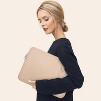 krepsys nesiojamam kompiuteriui 16 - Tech-Protect Sleevy 15-16" Dėklas nešiojamam kompiuteriui Smėlinis (Beige) - 3 nuotrauka