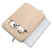 krepsys nesiojamam kompiuteriui 16 - Tech-Protect Sleevy 15-16" Dėklas nešiojamam kompiuteriui Smėlinis (Beige) - 8 nuotrauka