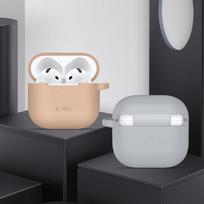 kablys - Tech-Protect "Silikoninis Kablys Apple AirPods 4" Alyvų (Olive Green) - 5 nuotrauka