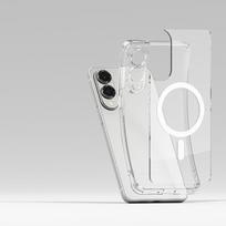 samsung s25 clear case - Ringke Fusion Magnetic MagSafe Case for Samsung Galaxy S25 Edge - Clear - 5 nuotrauka