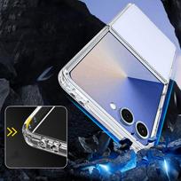 flip 7 deklas - Tech-Protect "Flexair Hybrid Case for Samsung Galaxy Z Flip 7" Skaidrus (Clear) - 3 nuotrauka