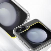 flip 7 deklas - Tech-Protect FlexAir Hybrid MagSafe dėklas Samsung Galaxy Z Flip 6 / 7 FE - Skaidrus (Transparent) - 3 nuotrauka