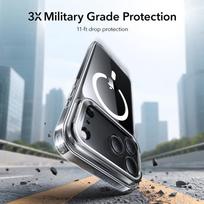 apple iphone - ESR Classic Hybrid Kickstand MagSafe Case for Apple iPhone 17 Pro - Skaidrus (Clear) - 3 nuotrauka