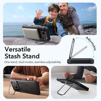 esr iphone 17 - ESR Cyber Kickstand MagSafe Case for Apple iPhone 17 Pro - Juodas (Black) - 5 nuotrauka