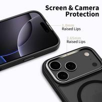 iphone 17 pro max tech - Tech-Protect MagEdge MagSafe dėklas skirtas Apple iPhone 17 Pro Max - matinis juodos spalvos - 4 nuotrauka
