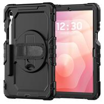 galaxy tab 11 - Tech-Protect Solid Dėklas Samsung Galaxy Tab S11 11.0 X730 / X736B - Juodas (Black) - 9 nuotrauka