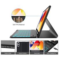 redmi pad 2 pro - Tech-Protect SC Pen + Keyboard dėklas Xiaomi Poco Pad M1 / Redmi Pad 2 Pro 12.1 - Juodas (Black) - 8 nuotrauka