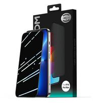 apsaugines pleveles iphone 16 - Joyroom JR-MLG0282 2.5D Dustproof Privacy Tempered Glass with Black Frame for iPhone 15 Plus/16 Plus - 2 nuotrauka