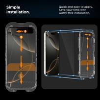 apsaugines pleveles iphone 16 - Tech-Protect Quick Set+ Tempered Glass 2-pack for iPhone 15 / 16 - 5 nuotrauka