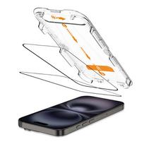 apsaugines pleveles iphone 16 - Tech-Protect Quick Set+ Tempered Glass 2-pack for iPhone 15 / 16 - 7 nuotrauka