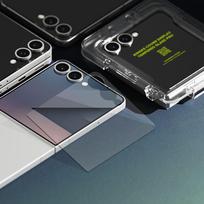 samsung galaxy z flip - Apsauginis stiklas Ringke COVER DISPLAY PRO 2-Pack Samsung Galaxy Z Flip 7 Skaidrus (Clear) - 3 nuotrauka