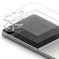 samsung galaxy z flip - Apsauginis stiklas Ringke COVER DISPLAY PRO 2-Pack Samsung Galaxy Z Flip 7 Skaidrus (Clear) - 8 nuotrauka